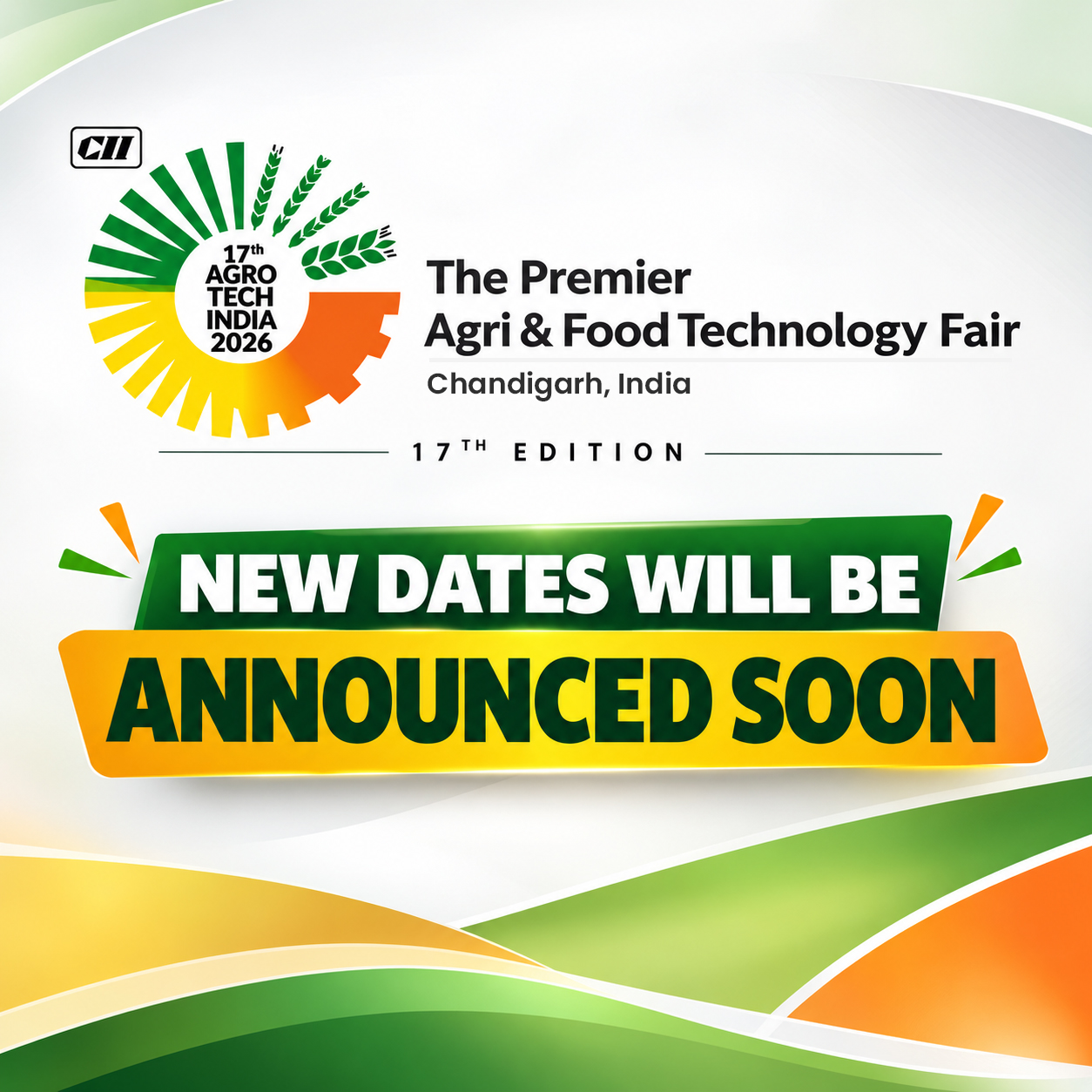 Agro Tech India - New Dates Announcement